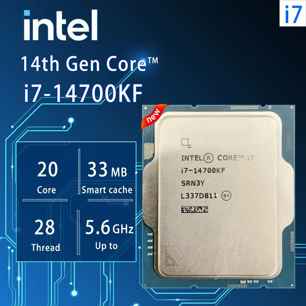  ھ I7 14700KF I7-14700KF μ, 14 , 20 ھ 28 , LGA 1700 CPU, ǰ,  